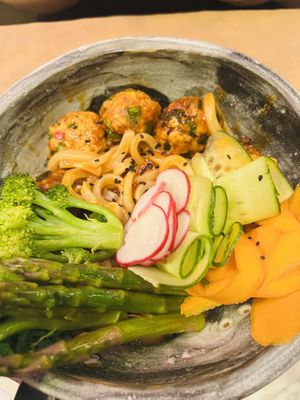   at Winners Vegan Restaurant in Athens