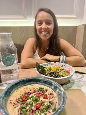   at Winners Vegan Restaurant in Athens