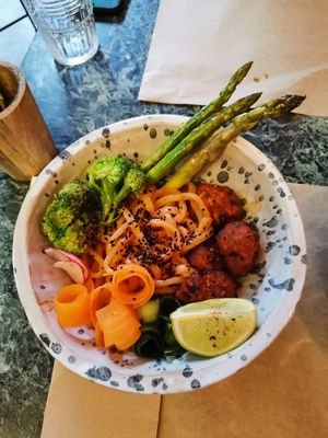  at Winners Vegan Restaurant in Athens