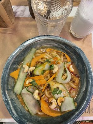   at Winners Vegan Restaurant in Athens