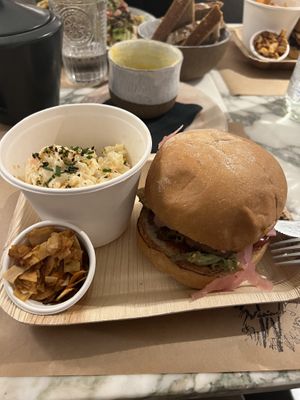   at Winners Vegan Restaurant in Athens