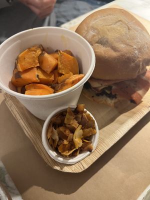   at Winners Vegan Restaurant in Athens