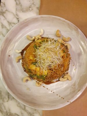  at Winners Vegan Restaurant in Athens