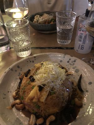   at Winners Vegan Restaurant in Athens