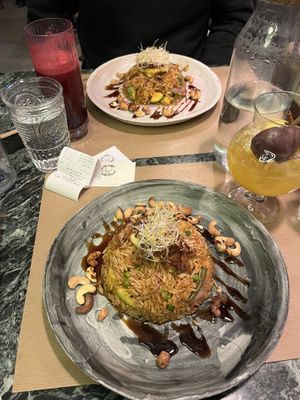   at Winners Vegan Restaurant in Athens