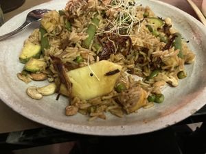   at Winners Vegan Restaurant in Athens