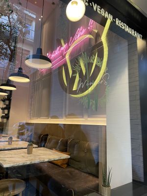   at Winners Vegan Restaurant in Athens