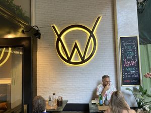 Front at Winners Vegan Restaurant in Athens