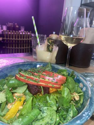   at Winners Vegan Restaurant in Athens