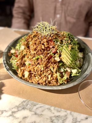 LA salad  at Winners Vegan Restaurant in Athens