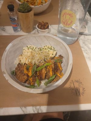 Dynamite at Winners Vegan Restaurant in Athens