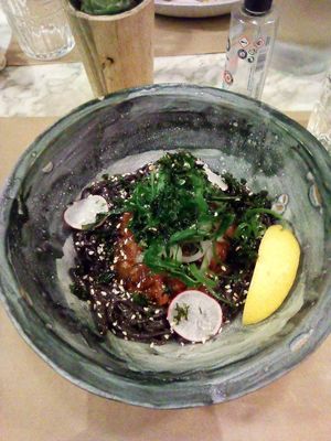 Kimchi at Winners Vegan Restaurant in Athens