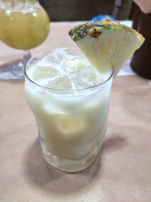 Cocktail at Winners Vegan Restaurant in Athens