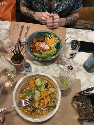   at Winners Vegan Restaurant in Athens