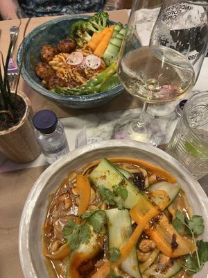   at Winners Vegan Restaurant in Athens