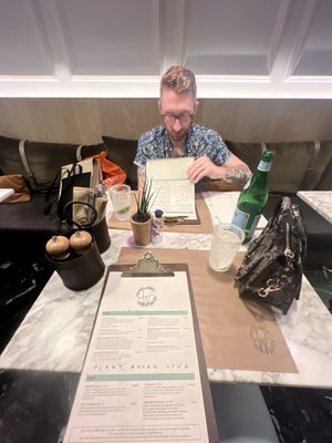   at Winners Vegan Restaurant in Athens