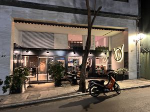   at Winners Vegan Restaurant in Athens