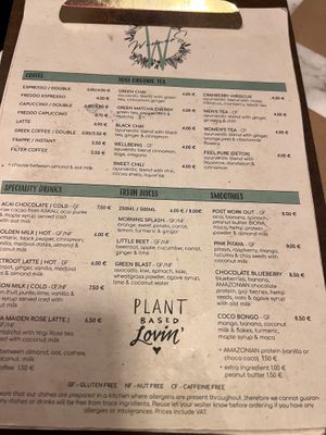   at Winners Vegan Restaurant in Athens