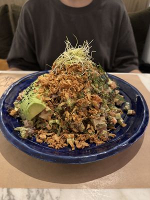 L. A. Salad  at Winners Vegan Restaurant in Athens