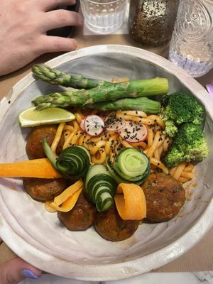   at Winners Vegan Restaurant in Athens