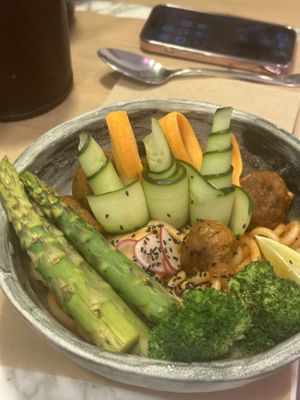   at Winners Vegan Restaurant in Athens