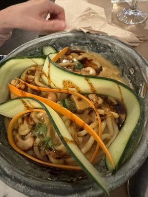 Curry Noodles (Special)  at Winners Vegan Restaurant in Athens