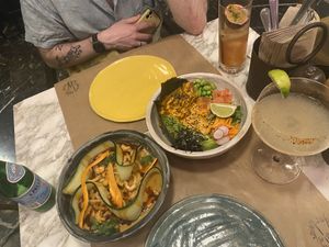   at Winners Vegan Restaurant in Athens