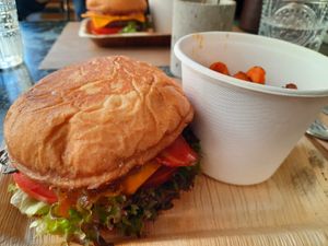  at Winners Vegan Restaurant in Athens