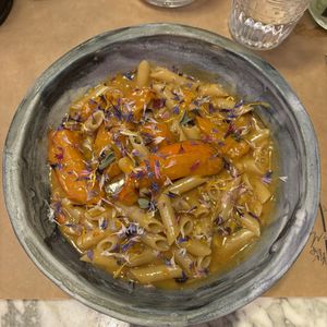  Butternut pasta  at Winners Vegan Restaurant in Athens