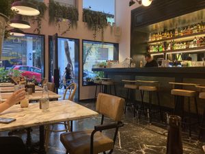 Winners bar and restaurant   at Winners Vegan Restaurant in Athens