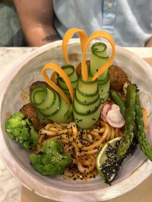   at Winners Vegan Restaurant in Athens