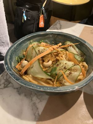 Hawaiian bowl   at Winners Vegan Restaurant in Athens