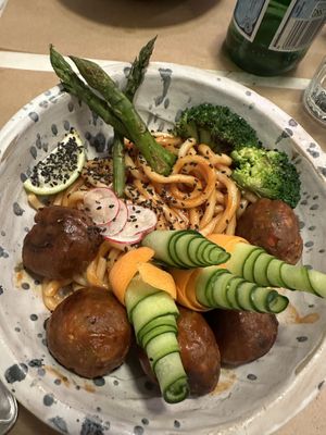   at Winners Vegan Restaurant in Athens