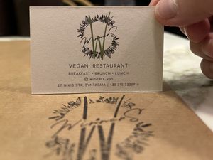 Excellent restaurant, great location, fantastic menu and fantastic food. Staff cool as F… great atmosphere and very good prices.  at Winners Vegan Restaurant in Athens