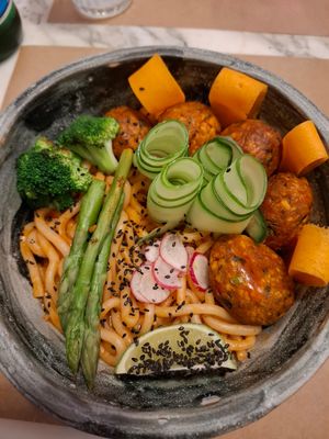  at Winners Vegan Restaurant in Athens