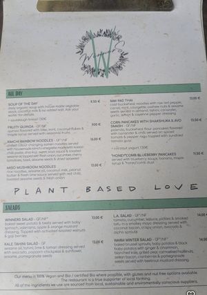  at Winners Vegan Restaurant in Athens