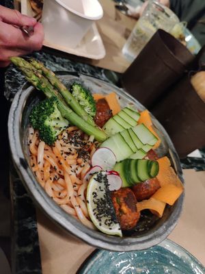  at Winners Vegan Restaurant in Athens