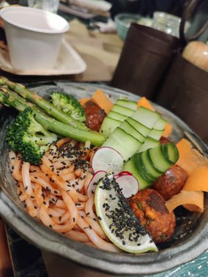  at Winners Vegan Restaurant in Athens