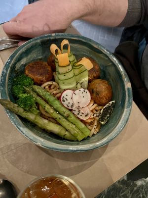   at Winners Vegan Restaurant in Athens