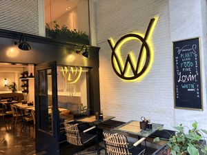   at Winners Vegan Restaurant in Athens