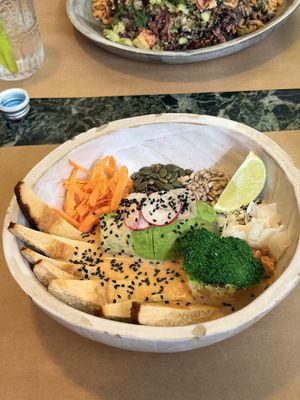   at Winners Vegan Restaurant in Athens
