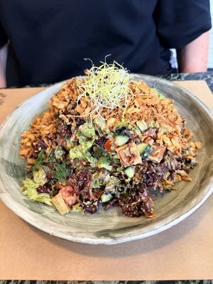  at Winners Vegan Restaurant in Athens