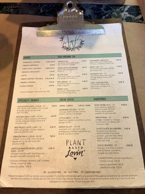   at Winners Vegan Restaurant in Athens
