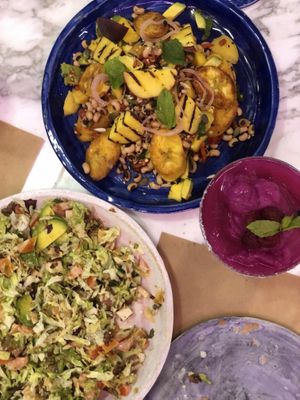 Sexiest salads at Winners Vegan Restaurant in Athens