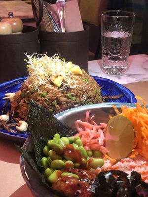 Great internationally inspired dishes at Winners Vegan Restaurant in Athens