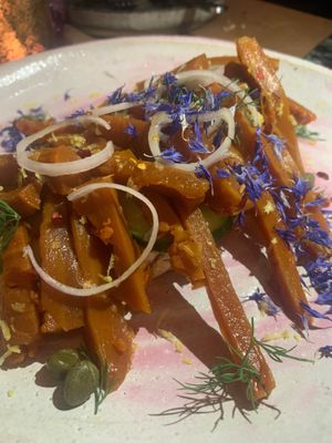 “smoked salmon” at Winners Vegan Restaurant in Athens