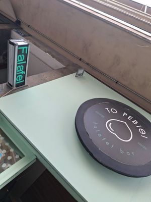  at To Revithi Falafel Bar in Athens