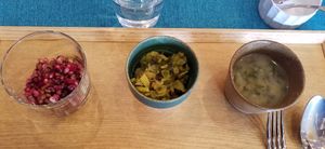 lunch sides at Indu in Yokohama