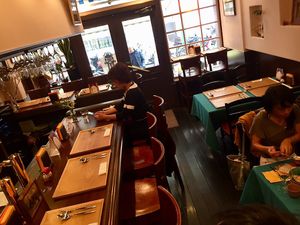 Inside  at Indu in Yokohama