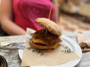   at El Jardi in Mataro